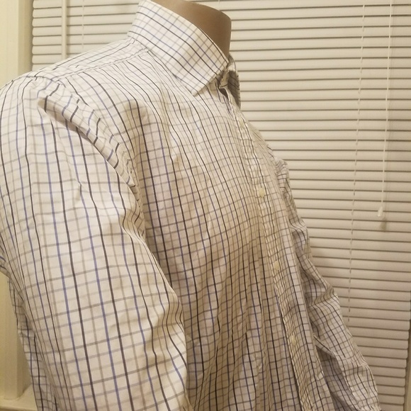 T.M.LEWIN Multicolor Poplin Tatter Sall Long Sleev - Picture 2 of 8